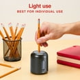 thumbnail image 2 of Staples Personal Dual Powered Pencil Sharpener Black (ST62625), 2 of 5
