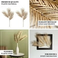 thumbnail image 4 of Efavormart Pack of 2 | 32" Metallic Gold Artificial Palm Leaf Spray, Tropical Leaves Vase Filler Floral Decoration, 4 of 11
