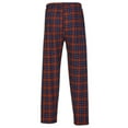 thumbnail image 4 of Boxercraft Mens Harley Flannel Pants, XXS, Navy-Orange Plaid, 4 of 4