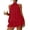 Red-dresses for women, variant on Women's Halter Drop Waist Chiffon Dresses Summer Backless Mini Dress Wedding Guest Dress