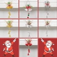 thumbnail image 1 of Christmas Metal Jingle Bell With Bowknot Hemp Rope Pendant DIY Craft For Christmas Tree Hanging Ornament Home Party Decoration3China He Qiyong unisex, 1 of 1