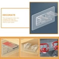 thumbnail image 3 of GAXIRE 4Ud Soportes Peg Para Estantes Transparentes Uso En Gabinetes Y Muebles Adhesivos, 3 of 8
