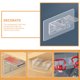 thumbnail image 3 of COMPUKAS 4Ud Soportes De Estante Transparentes Para Muebles Con Adhesivo Fuerte, 3 of 8