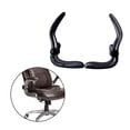 thumbnail image 1 of 2 uds silla de oficina reposabrazos par cómodo pasamanos accesorios para muebles Negro Cola Reposabrazos de repuesto, 1 of 8
