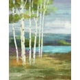 thumbnail image 2 of Nan 15x18 White Modern Wood Framed Museum Art Print Titled - High Country, 2 of 4