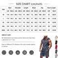 thumbnail image 3 of Laqbezok Men's 2-Piece Athletic Set, Sleeveless Full-Zip Hooded Vest and Shorts Outfit, Muscle Fit Gym Workout Tracksuit with Pockets, 3 of 9