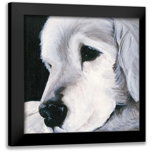 Ducklow, Patsy 12x12 Black Modern Framed Museum Art Print Titled - Max II