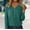 Green, variant on Women's V-Neck Sweater with Rhinestone Buttons, Soft Wool Blend Knit Pullover with Low Cut Design, Elegant Dressy Casual Top for Layering, Comfortable Stretchable Base Layer for Daily Wear Black XL