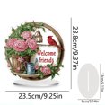 thumbnail image 2 of Decoraciones Mesa Diamante 5D Topla Top Pintura Diamantes Kits Painting Tabletop Ornnnments Kit Acrílico Forma Especial Gatito Navideño Cristal La Del, 2 of 9