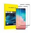 thumbnail image 1 of ccwonima 2 Pack Screen Protector for Samsung Galaxy S10 Plus 6.4 Inch, Support Fingerprint Unlock, HD Clear Tempered Glass, Easy Installation, High Sensitivity, Case Friendly, 1 of 1