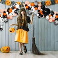 thumbnail image 6 of XIHAMA Halloween Balloon Garland Arch Kit, 133 Pcs Black White Orange Halloween Balloon Decoration Set with Black Agate Balloons for Halloween Theme Party Background Classroom Outdoor Indoor Decoratio, 6 of 7