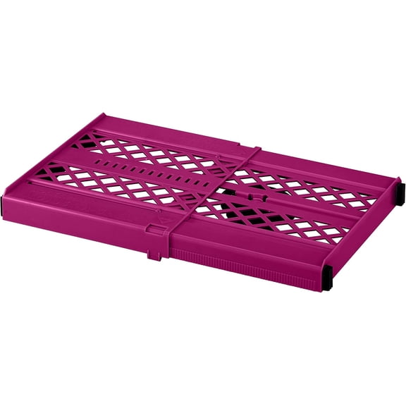 MakeFit Adjust-A-Shelf Locker Shelf, School Organizer, Pink