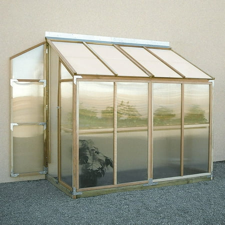 Sunshine Lean To 4 X 8 Foot Greenhouse Sunshine Lean To 4 X 8 Foot Greenhouse