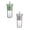 2PCS Green & Grey, variant on MOQIN Classic Acrylic Tumbler with Lid and Straw | 24oz Insulated Double Wall Plastic Reusable Cups - Portable Plastic Clear Cup for Coffee, Tea, Smoothies, Ice Coffee