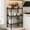 Black, variant on 3-Tier Metal Storage Rack with Adjustable Shelves, Heavy Duty Wire Shelving Unit for Kitchen, Bathroom, Laundry Room, Small Spaces, White