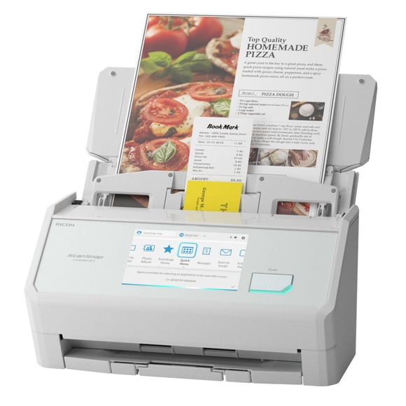 Escáner ScanSnap iX2500 Inalámbrico USB Pantalla Táctil de 5" Alimentador Automático de 100 Hojas