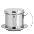 thumbnail image 1 of Coffee Pot, Detachable Compact Portable Coffee Drip Filter, Office Travel For Home Camping Silver, 1 of 8