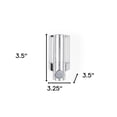thumbnail image 7 of Silver Heavy Duty Plastic Wall Mount Soap Dispenser, 7 of 7