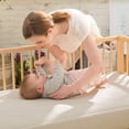 thumbnail image 5 of Naturepedic Organic 2-Stage Baby Crib Mattress - Lightweight Infant & Toddler Bed - Ultra Breathable Waterproof Pad - Standard Size, 5 of 9