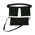 thumbnail image 2 of TISHITA Adjustable Soft Drain Holder with Shower Mesh Design Drain Pouch Personal Black, 2 of 8
