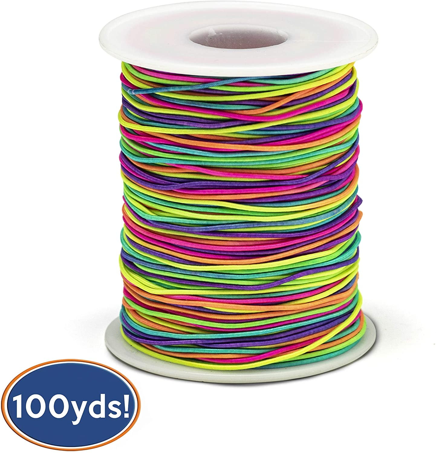 1 Roll 80yards Elastic Strong Stretchy Beading Thread Cord Bracelet String 0.8mm 