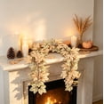 thumbnail image 6 of 5.7Ft Artificial Fall Maple Leaf Garland, Faux Autumn Vine for Mantel Staircase, Halloween Thanksgiving Indoor Covered Outdoor Harvest Party Home Decor, 6 of 6