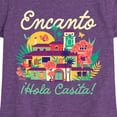 thumbnail image 3 of Encanto - Hola Casita - Toddler & Youth Girls Short Sleeve Graphic T-Shirt, 3 of 5