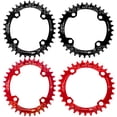 thumbnail image 6 of Visland Round Oval 104BCD 32T 34T 36T 38T Narrow Wide Chainring Single Chainring for 8/9/10/11-Speed, 6 of 7