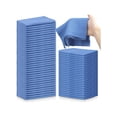 thumbnail image 1 of Homehours 100 Pcs Blue Surgical Huck Towels Bulk 24 x 17 Inches Cotton Cleaning Shop Towels Blue Shop Rags Absorbent Wiping Towels for Cleaning Shops, 1 of 5
