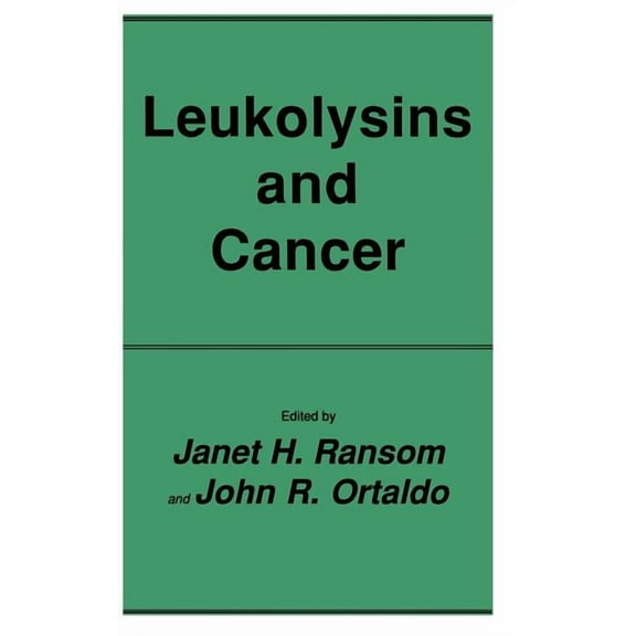 Contemporary Biomedicine Leukolysins and Cancer, Book 8, (Hardcover)