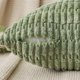 thumbnail image 3 of Pack Of 2 Corduroy Decorative Throw Pillow Covers 12x20 Inch Soft Boho Striped Pillow Covers Modern Farmhouse Home Decor For Spring Sofa Living Room C, 3 of 5