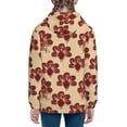 thumbnail image 6 of Kdxio Thanksgiving Sketch Turkey Pattern Kids Boys Girls Zip Up Hoodie 3D Printed Hooded Sweatshirt Hoody Coat with Pocket 7-12 Y-Small, 6 of 6