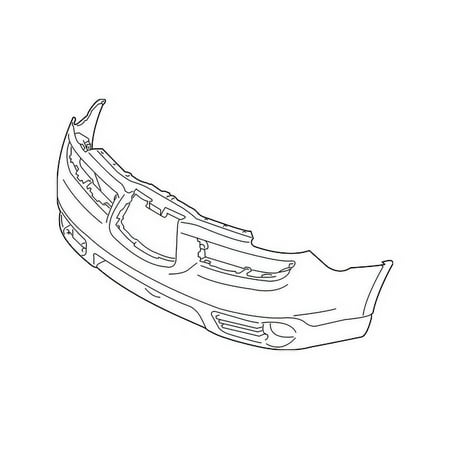 Genuine OE Subaru Bumper Cover - 57704XA00A