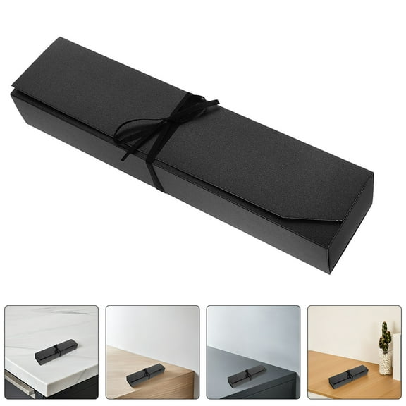 Masteelf 4pcs Macaron Boxes 6 Cavity Truffle Chocolate Present Packaging Box Candy Dessert Container For Christmas Wedding Baby Birthday Party Favor