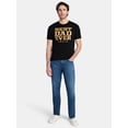thumbnail image 2 of Father's Day Men's Best Dad Golden Graphic Tee by Way to Celebrate, Sizes XS-5XL, 2 of 5