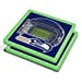 thumbnail image 3 of YouTheFan 5024658 NFL Seattle Seahawks CenturyLink Field 3D StadiumViews Ensemble de sous-Verres - Lot de 2, 3 of 5