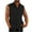 Black, variant on cllios Men's Retro Sleeveless Button Down Shirts Lapel Front Pockets Summer Workout Casual Solid Cotton Linen Tank Tops