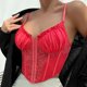 thumbnail image 5 of Blusa sin mangas con encaje y tirantes para mujer, 5 of 8