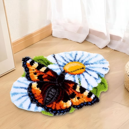 BESTSKY Latch Hook Rug Kits Handwork DIY Cross Stitch for Tapestry Adults and Kids Home Decoration