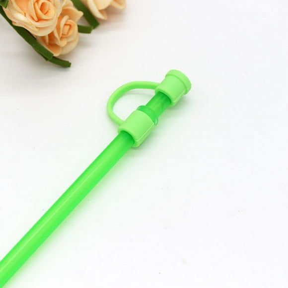 Straw Accessories Set Silicone Covers for Reusable Drinking Compatible with 6mm 8mm 10 Colors Ideal for Travel Picnic Fitness Parties and Decoration