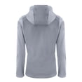 thumbnail image 3 of Women's Cutter & Buck  Gray Cleveland Browns Evoke Eco Softshell Recycled Full-Zip Hoodie Jacket, 3 of 3