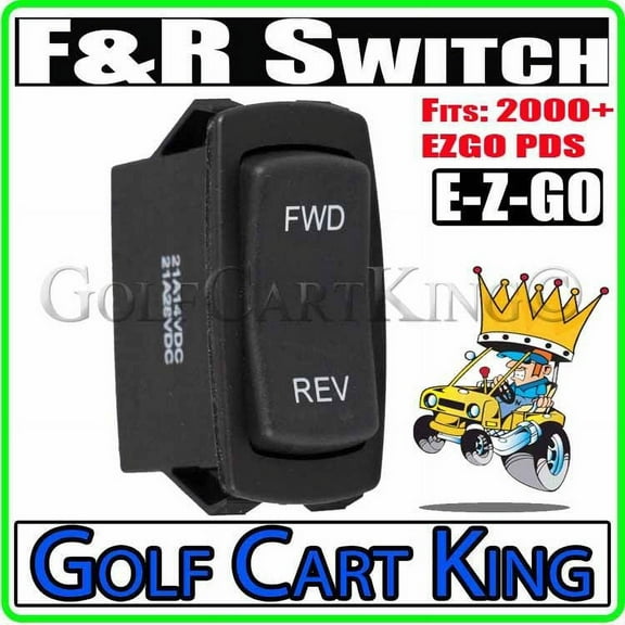 EZGO Golf Cart 2000-Up Forward and Reverse Rocker Switch (PDS)