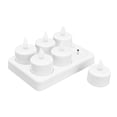 thumbnail image 4 of Candle Light Warm White Light LED Tea Light for Wedding Party Table Dining Room 100‑240VUK Plug, 4 of 9