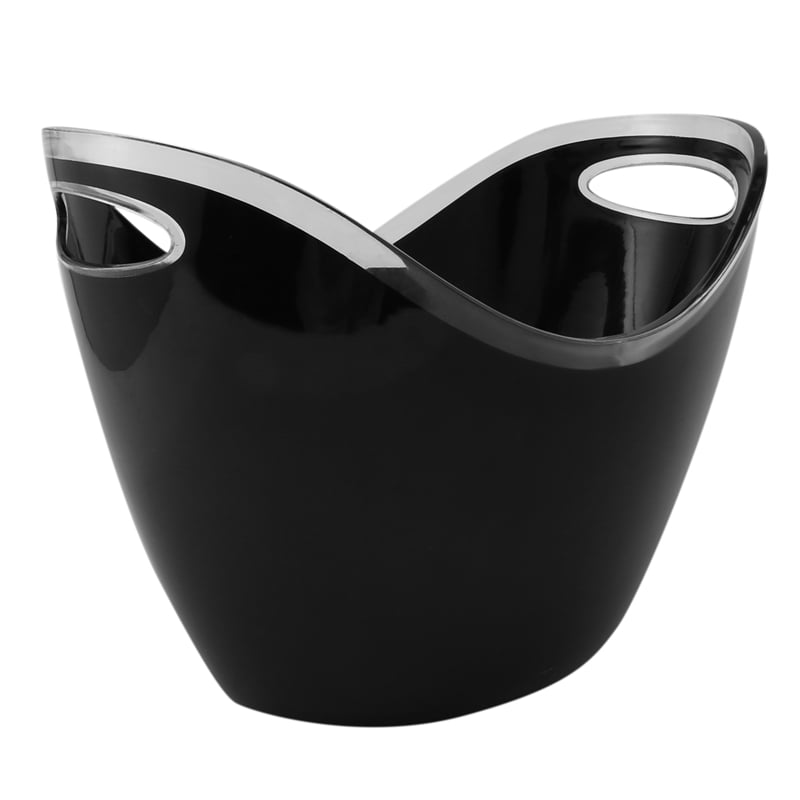 New Arrival Bar Tools Plastic Transparent Garden Ice Bucket Super Ice