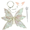 thumbnail image 4 of Conjunto de disfraz de Hada con alas de mariposa Strade Fareast Limited para juegos de rol, 4 of 8