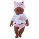 thumbnail image 2 of 12 Pulgadas Recién Nacido, Bebé Africano Negro Niños Niña Regalo de Cumpleaños de Vacaciones - Rosa, 2 of 9