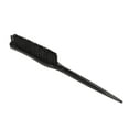 thumbnail image 1 of Teasing Brush, 3 Row Nylon Brush Hair Rounded Tail Design Rat Rail Brush Teasing Comb Add Hair Volume Ergonomic Handle Hair Comb for Smoothing and Styling Fine Hair, 1 of 7