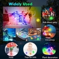 thumbnail image 2 of Luces solares decorativas para exteriores, 7 bolas solares LED que cambian de color, luces flotantes para piscina, impermeables para jardín, estanque, piscina, estanque, exterior, decoración de fiesta, 2 of 5