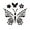 D, variant on HJJLRH Butterfly Die Cuts for Card Making - Butterfly Cutting Dies, Stencil Template Mould for DIY Crafts, Scrapbook Album Paper Card Embossing
