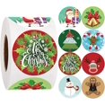 thumbnail image 5 of Rollo de etiquetas adhesivas de Navidad JAMW 500 sobres Sencillez, 5 of 5
